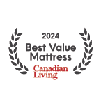 Canadian Living Canada's Best Value Mattress 2024