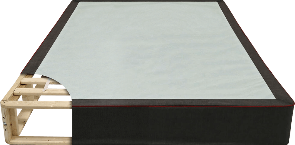 Cutaway view of Juno mattress foundation