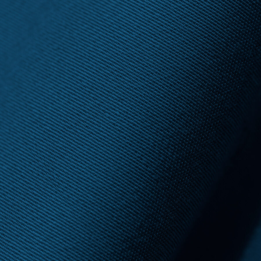Closeup view of the fabric texture on Juno Bamboo Sheets - Navy colour