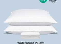 Juno Down Alternative Pillows with Waterproof Pillow Protectors Included