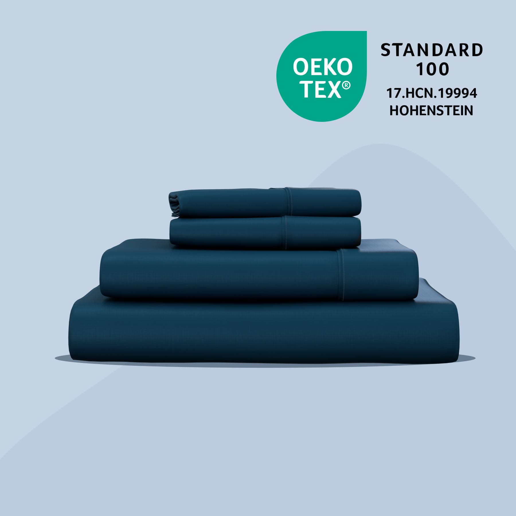 Navy Bamboo Sheets