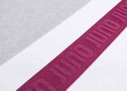 Close-up view of Juno mattress cover