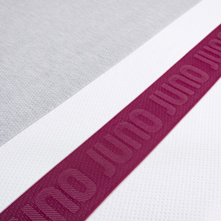 Close-up of Juno RV mattress cover