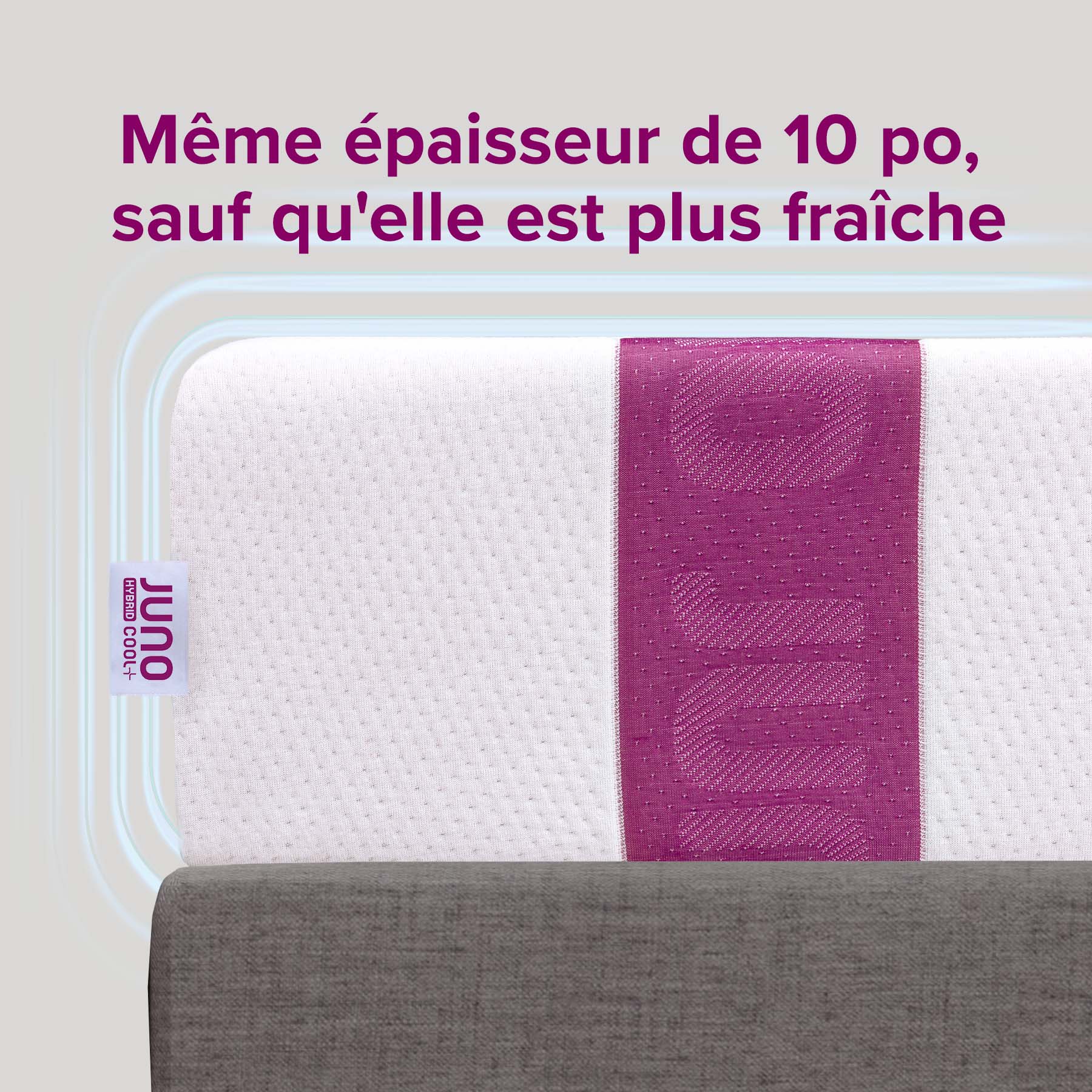 Matelas VR hybride Juno Cool+ - Image 5