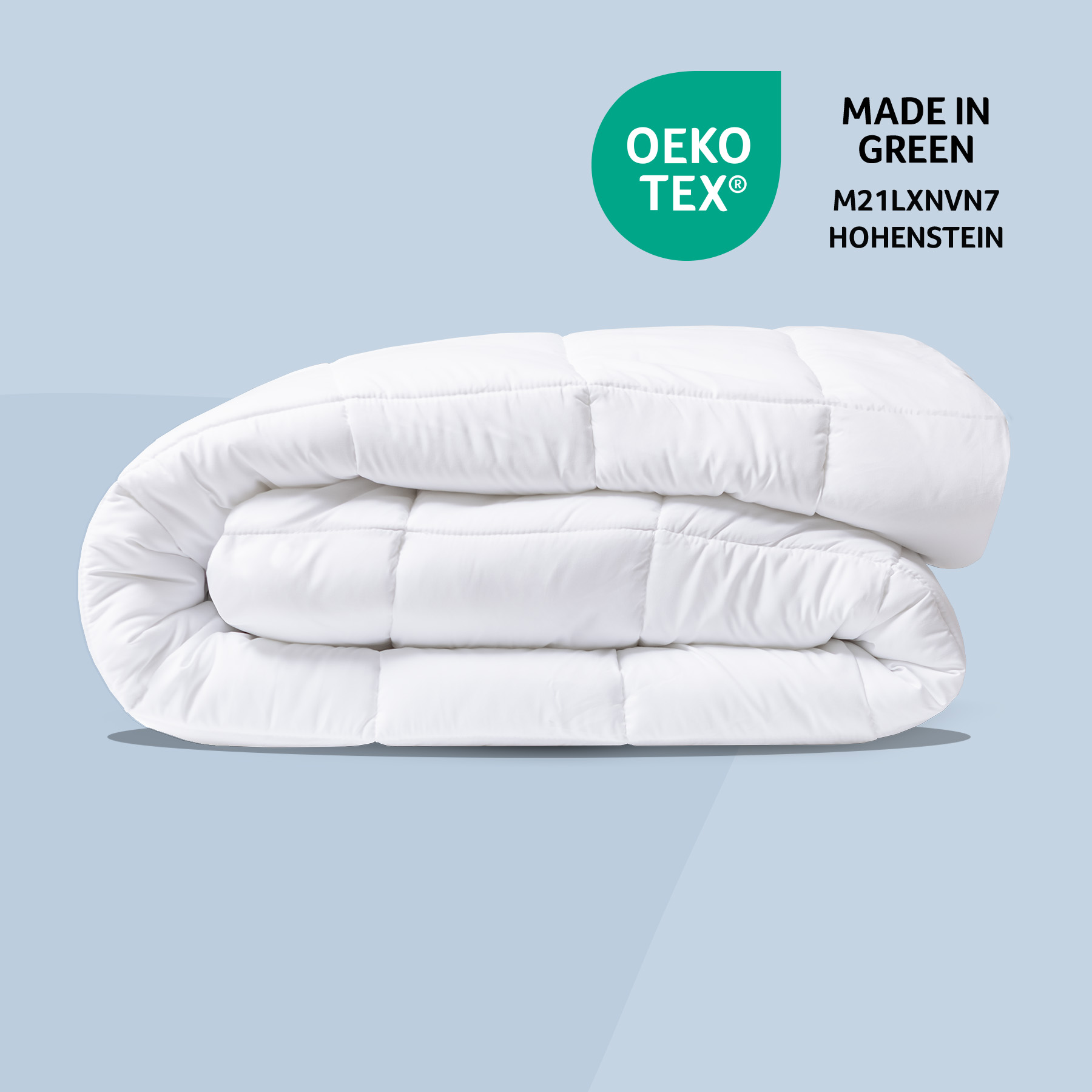 JN-DAD-Carousel-1 Juno Down Alternative Duvet, with OEKO-TEX "Made in Green" certification