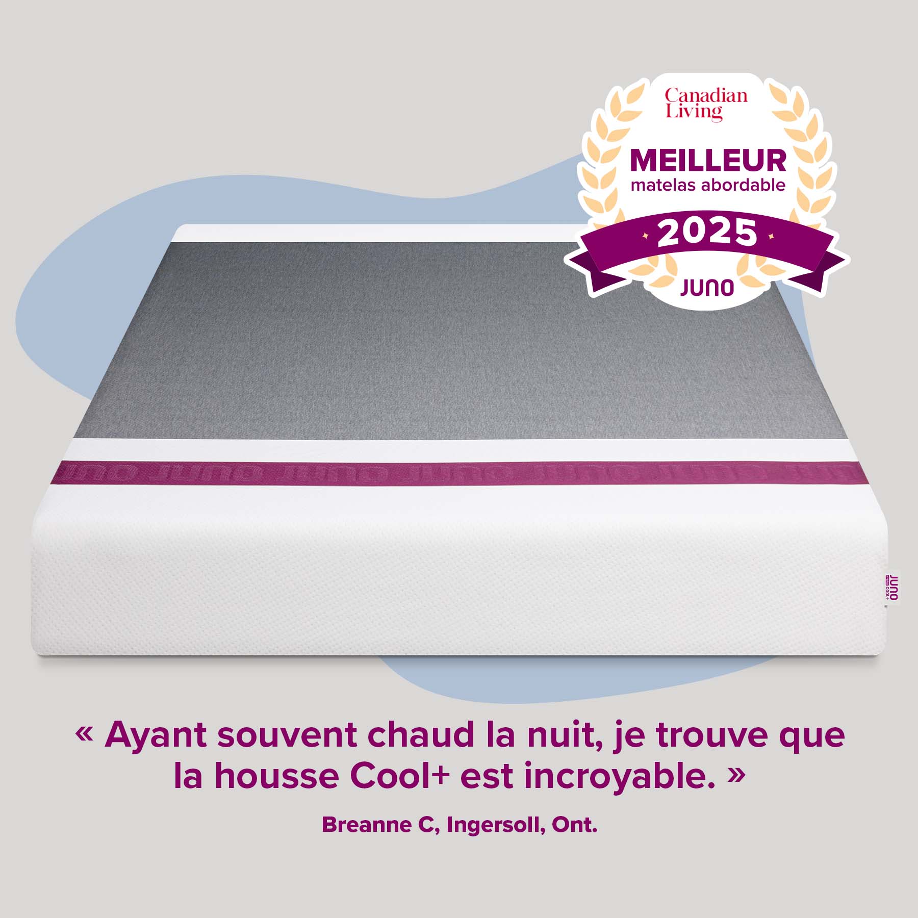 Matelas hybride Juno Cool+ - Image 3