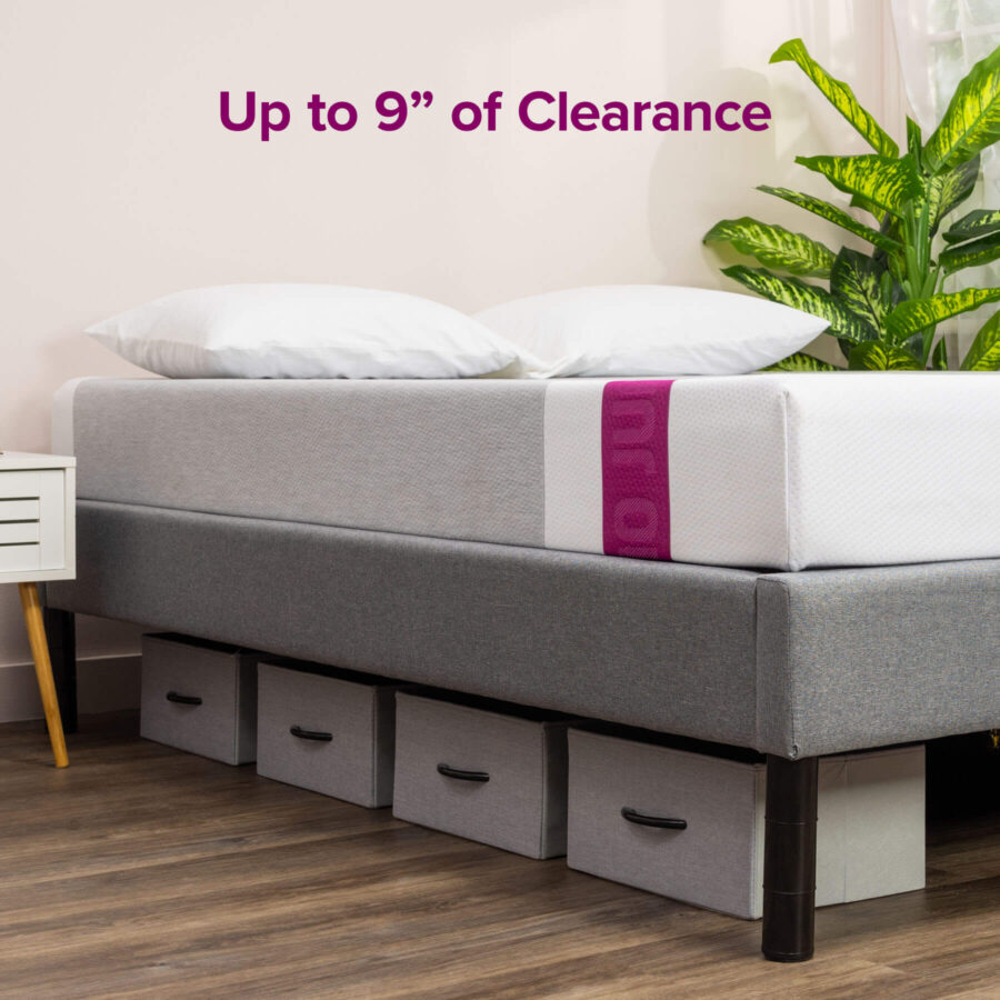 Platform Bed - up to 9 inches of clearance