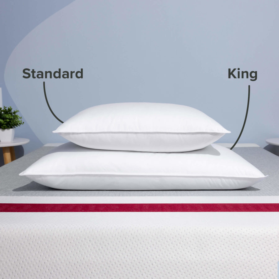 Standard and King Juno Down Alternative Pillows